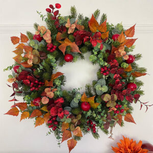 Red Eucalyptus Wreath