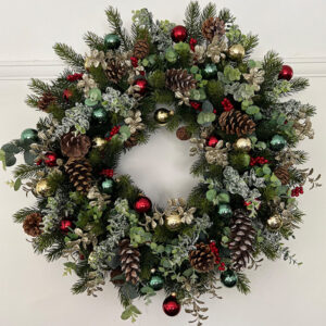 Traditional Baubles Wreath